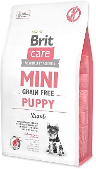 Brit Care granuly Mini Grain Free Puppy jahňa 2 kg