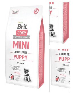 Brit Care granuly Mini Grain Free Puppy jahňa 7 kg 3