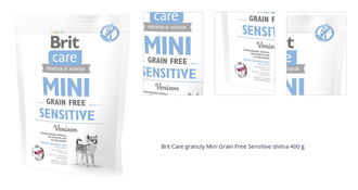 Brit Care granuly Mini Grain Free Sensitive divina 400 g 1