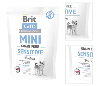 Brit Care granuly Mini Grain Free Sensitive divina 400 g 3