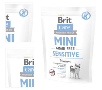 Brit Care granuly Mini Grain Free Sensitive divina 400 g 4