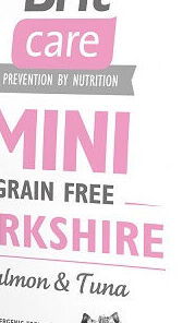 Brit Care granuly Mini Grain Free Yorkshire losos a tuniak 2 kg 5