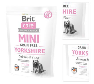 Brit Care granuly Mini Grain Free Yorkshire losos a tuniak 400 g 3