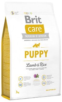 Brit Care granuly Puppy jahňa a ryža 3 kg 2