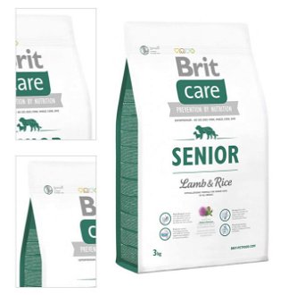 Brit Care granuly Senior jahňa a ryža 3 kg 4