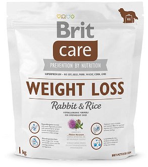 Brit Care granuly Weight Loss králik a ryža 1 kg