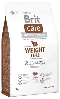 Brit Care granuly Weight Loss králik a ryža 3 kg
