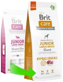 Brit Care Hypoallergenic Junior Large Breed Lamb - 1kg