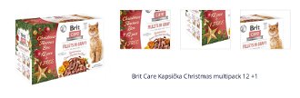 Brit Care Kapsička Christmas multipack 12 +1 1