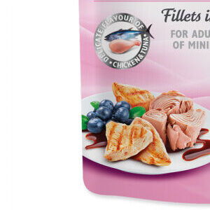 Brit Care Mini Chicken & Tuna fillets in gravy 85g 8