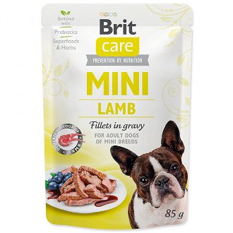 Brit Care Mini Lamb fillets in gravy 85g 2