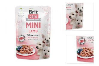 Brit Care Mini Puppy Lamb fillets in gravy 85g 3