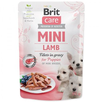 Brit Care Mini Puppy Lamb fillets in gravy 85g 2