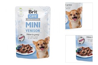 Brit Care Mini Venison fillets in gravy 85g 3