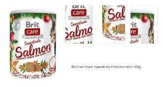 Brit Care Snack Superfruits Christmas dóza 100g 1