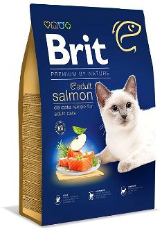 BRIT cat ADULT salmon - 1,5kg