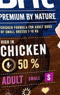 BRIT dog Premium By Nature ADULT S - 1kg 5
