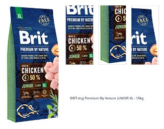 BRIT dog Premium By Nature JUNIOR XL - 15kg 1