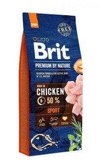 BRIT dog Premium By Nature SPORT - 15kg 2