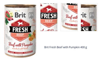 Brit Fresh Beef with Pumpkin 400 g 1