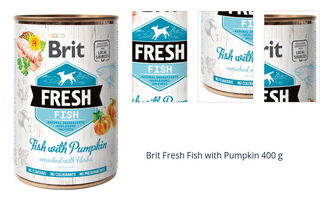 Brit Fresh Fish with Pumpkin 400 g 1