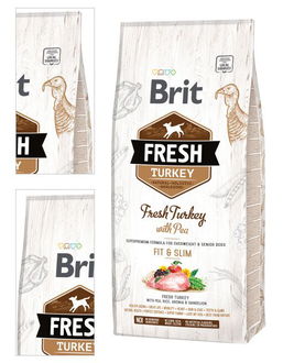 Brit Fresh granuly Fit & Slim morka a hrach 12 kg 4