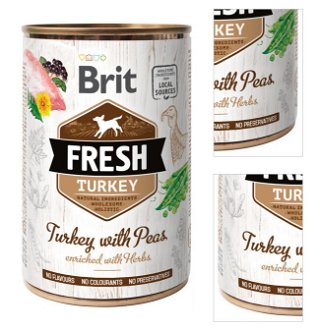 Brit Fresh Turkey with Peas 400 g 3