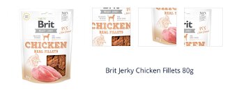 Brit Jerky Chicken Fillets 80g 1