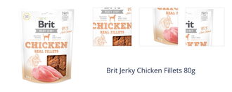 Brit Jerky Chicken Fillets 80g 1