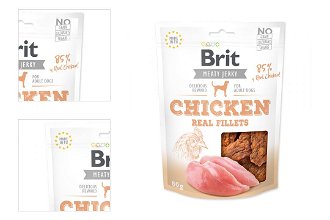 Brit Jerky Chicken Fillets 80g 4