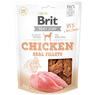 Brit Jerky Chicken Fillets 80g 2