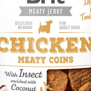 Brit Jerky Chicken with Insect Meaty Coins 80g 5