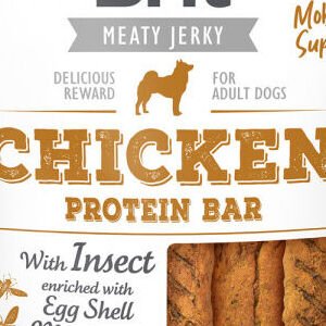 Brit Jerky Chicken with Insect Protein Bar 80g 5