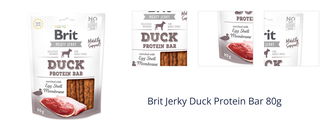 Brit Jerky Duck Protein Bar 80g 1