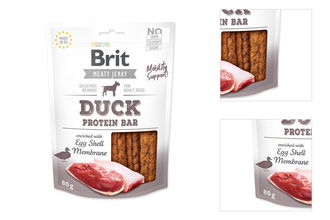 Brit Jerky Duck Protein Bar 80g 3