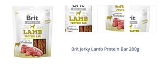 Brit Jerky Lamb Protein Bar 200g 1