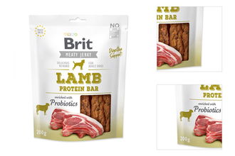 Brit Jerky Lamb Protein Bar 200g 3