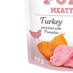 Brit Jerky Puppy Turkey Meaty Coins 80g 8