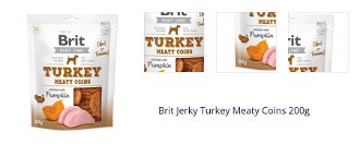 Brit Jerky Turkey Meaty Coins 200g 1