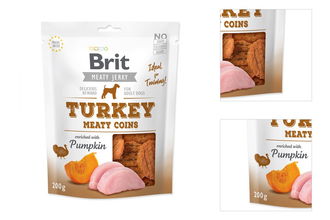 Brit Jerky Turkey Meaty Coins 200g 3