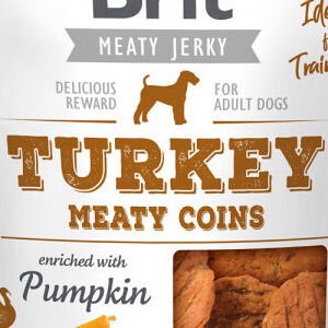 Brit Jerky Turkey Meaty Coins 200g 5
