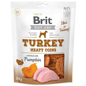 Brit Jerky Turkey Meaty Coins 200g 2