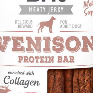 Brit Jerky Venison Protein Bar 80g 5