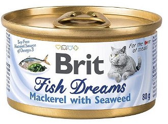 Brit konzerva makrela a morské riasy 80 g