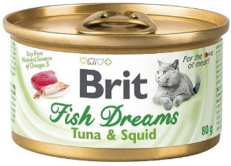 Brit konzerva tuniak a kalamár 80 g
