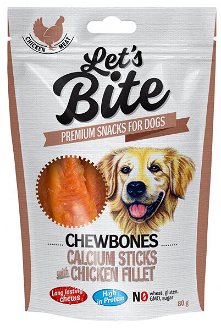 Brit Let´s Bite Chewbones Calcium Sticks with Chicken Fillet 300g