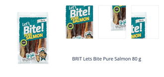 BRIT Lets Bite Pure Salmon 80 g 1