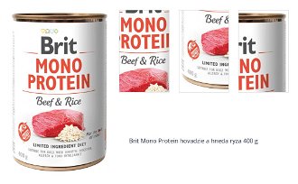 Brit Mono Protein hovadzie a hneda ryza 400 g 1
