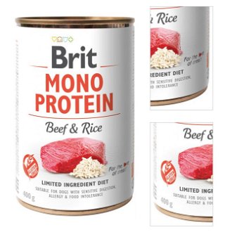 Brit Mono Protein hovadzie a hneda ryza 400 g 3