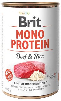Brit Mono Protein hovadzie a hneda ryza 400 g 2